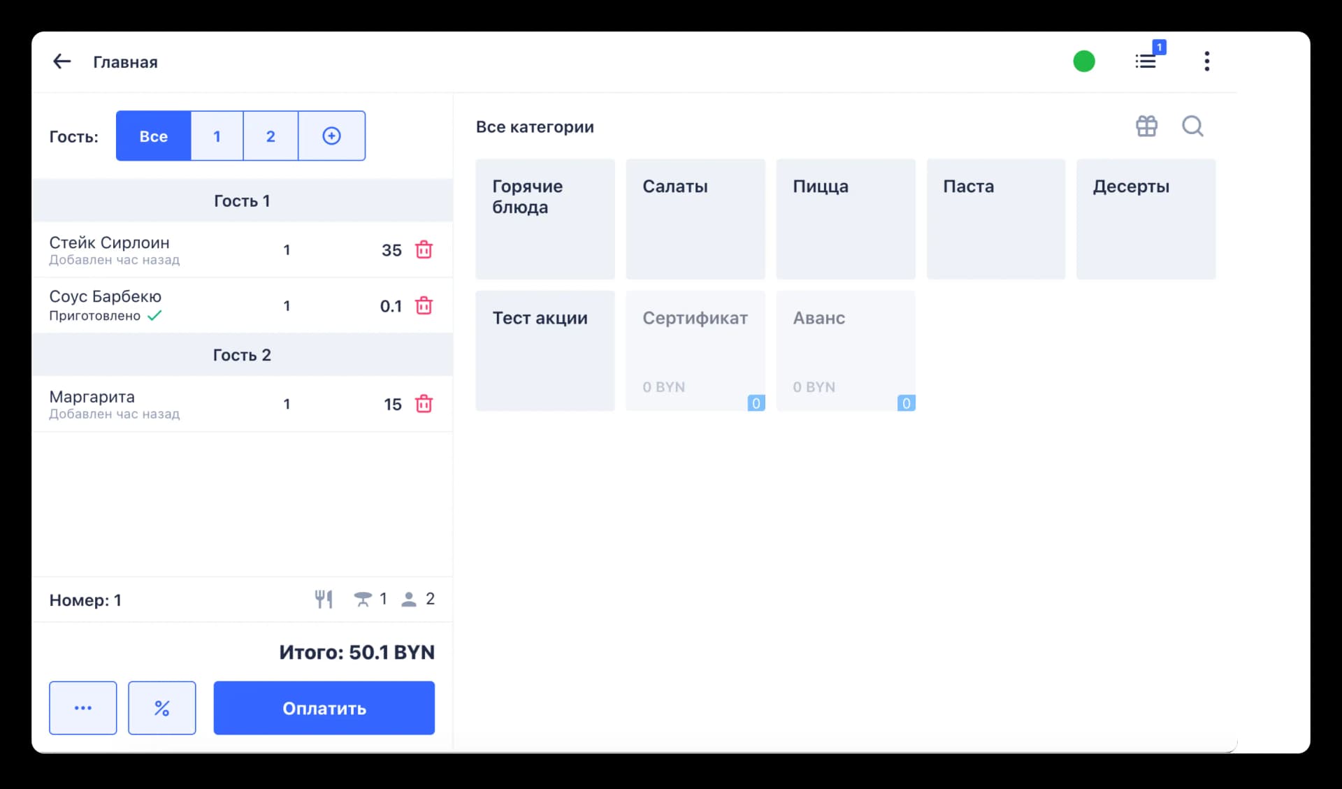 Персональный сервис для всех гостей